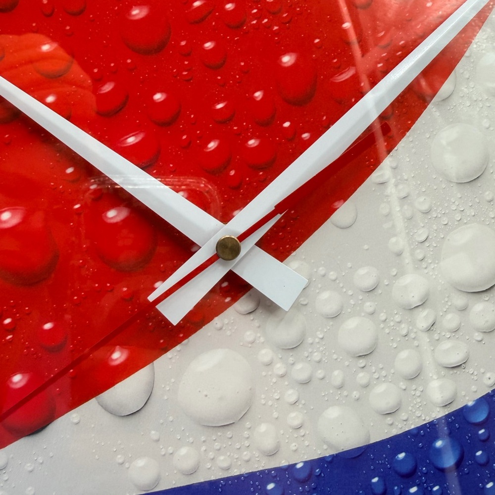 Pepsi Red, White & Blue Logo Wall 14” Clock - Picture 9 of 15